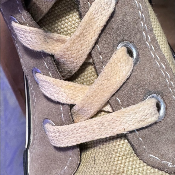 High-Top Lace-Up Boots in Beige and Black FOR SALE !!! 5/3/25 - Picture 9 of 12